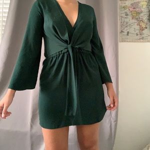 Green Topshop dress